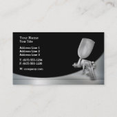 Peinture du corps automatique | Carte de visite pr (Dos)