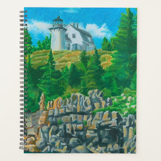 Peinture du phare de Bear Island (Devant)