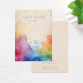 Peinture éclaboussures collier ou carte d'affichag (Bureau)