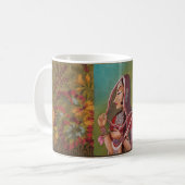 Peinture élégante d'une Mug de femme (Devant gauche)