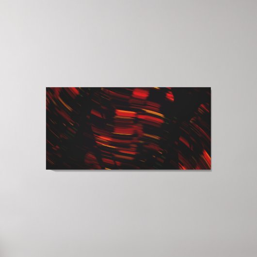 Peinture en galaxie colorée - Toile enveloppée (Recto)