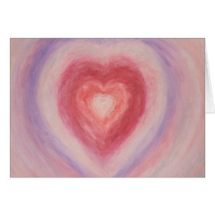 Peinture en pastel de coeur