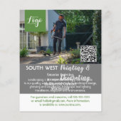 Peinture et décoration du prospectus d'entreprise (Dos)