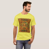 Peinture éthiopienne d'église de bible - T-shirt (Devant entier)