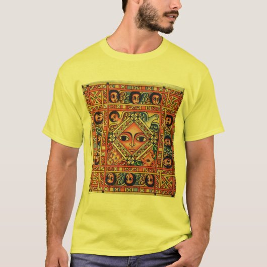 Peinture éthiopienne d'église de bible - T-shirt (Devant)