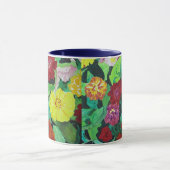 Peinture Fée Jardin Fleur Art Café Mug (Centre)