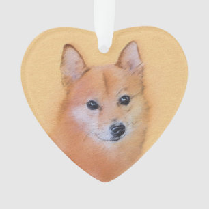 Peinture finlandaise Spitz - Jote Original Chien A