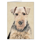 Peinture galloise Terrier - Cute Original Chien Ar (Devant)