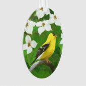 Peinture Goldfinch - Cute Original Chien Art (devant)