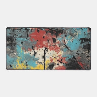 Peinture gouttelette de graffiti moderne colorée u