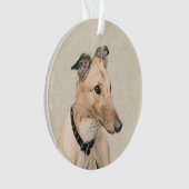 Peinture Greyhound - Cute Original Chien Art (devant)