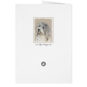 Peinture Havanaise (Gold Sable) - Art Chien origin (Dos)