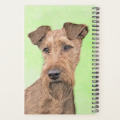 Peinture Irlandaise Terrier - Cute Original Chien  (Dos)