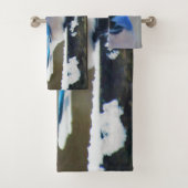Peinture Jay Bleu - Art Oiseau Original (En situation)
