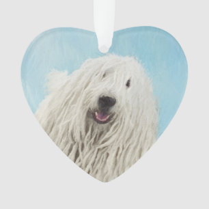 Peinture Komondor - Cute Original Chien Art