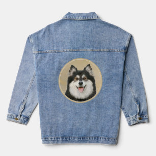 Peinture Lapphund Finlandaise - Joli art original