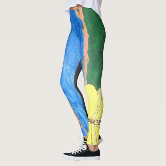 Peinture Legging (Gauche)