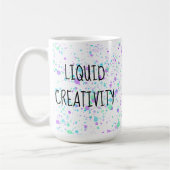 Peinture Liquide de créativité Splatter Mug (Gauche)