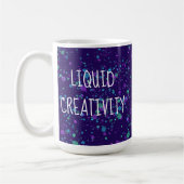 Peinture Liquide de créativité Splatter Mug (Gauche)
