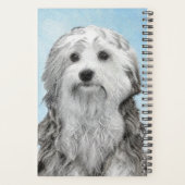 Peinture Lowchen - Cute Original Chien Art (Dos)