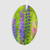 Peinture Lupine - Art Fleur Original (devant)