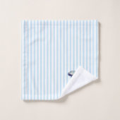 Peinture Manatee Aquarelle Bleu Serviette de bain  (Gant de toilette)