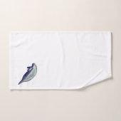 Peinture Manatee Aquarelle Ensemble de serviettes  (Serviette à main)