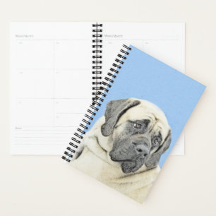 Peinture Mastiff (Fawn) anglaise - Art Chien origi