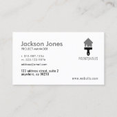 Peinture moderne Accueil Peinture Cartes de visite (Dos)