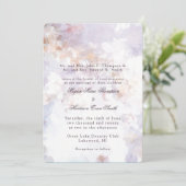 Peinture moderne Faire-part de mariage romantique (Debout devant)