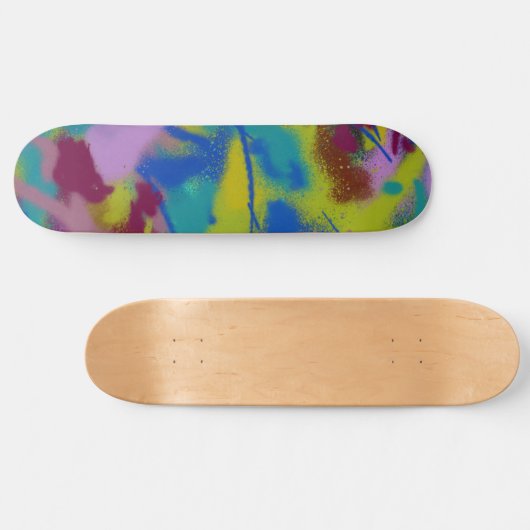 Peinture Motif Grunge Spray Skateboard (Horz)