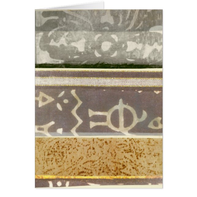 Peinture Motif Tribale contemporaine (Devant)