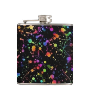 Peinture multicolore Conception - Flacon de boisso