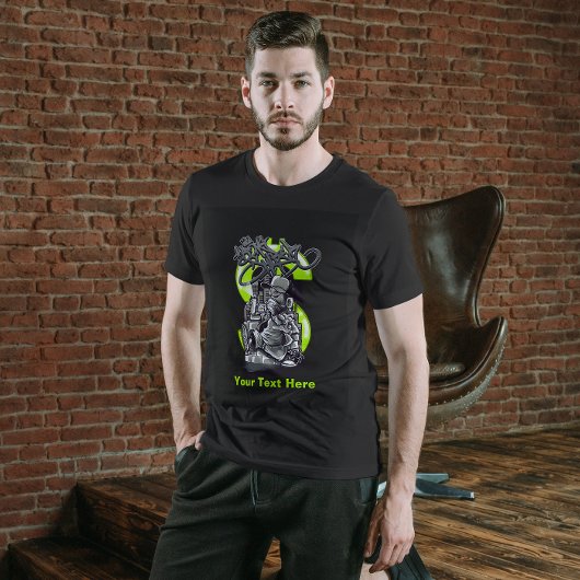 Peinture murale avec T-shirt Spray