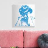 Peinture murale en toile (Insitu(Salon))