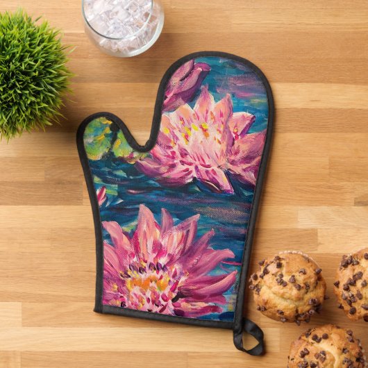 Peinture nénuphar (De haut en bas)