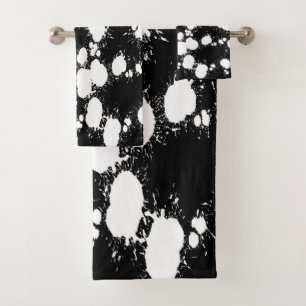 Peinture noire et blanche