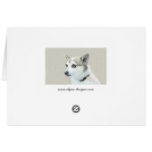 Peinture norvégienne Lundehund - Art original chie (Dos Horizontal)