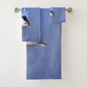 Peinture Nuthatch à poitrine blanche Art original (En situation)