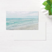 Peinture Ocean Waves Aqua Aquarelle bleu clair (Bureau)