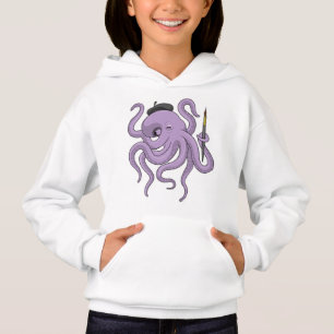 Peinture Octopus Peinture brosse