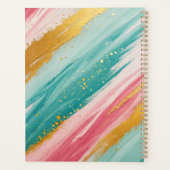peinture or turquoise rose (Dos)