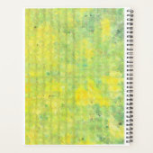 Peinture originale à l'huile de Fleur sauvage jaun (Dos)