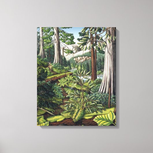 Peinture paysagère canadienne toile d'impression (Recto)