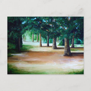 Peinture paysagère par Elin Bjorsvik carte postale