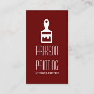 Peinture Peintre Carte de visite de construction