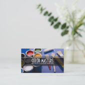 Peinture Peintre Carte de visite de construction (Debout devant)