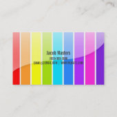 Peinture, Peintre, Construction, Carte de visite (Dos)