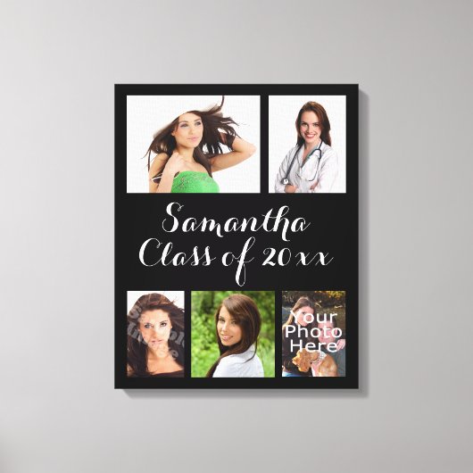 Peinture personnalisée Collage photo toile envelop (Recto)