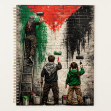 Peinture personnalisée des enfants de Gaza PS Drap